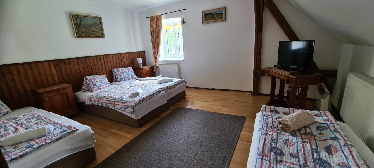 Pension Pod Lipou Лоучовице Экстерьер фото