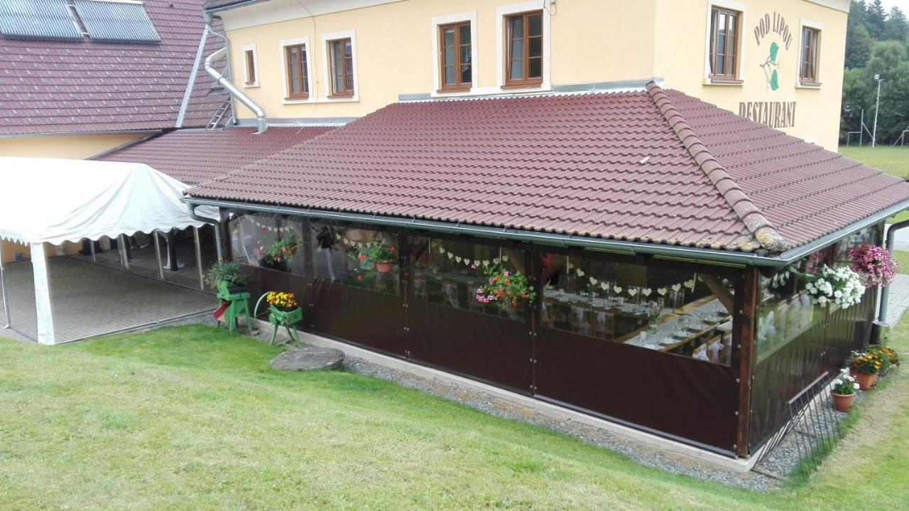 Pension Pod Lipou Лоучовице Экстерьер фото